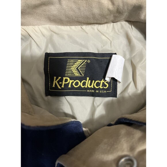 VTG Made In USA K-Products Agratech Seeds  Light Weight Jacket Sz XL - Picture 2 of 5